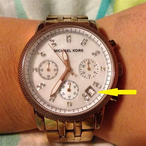 how to spot a fake michael kors rose gold watch|michael kors watch counterfeit.